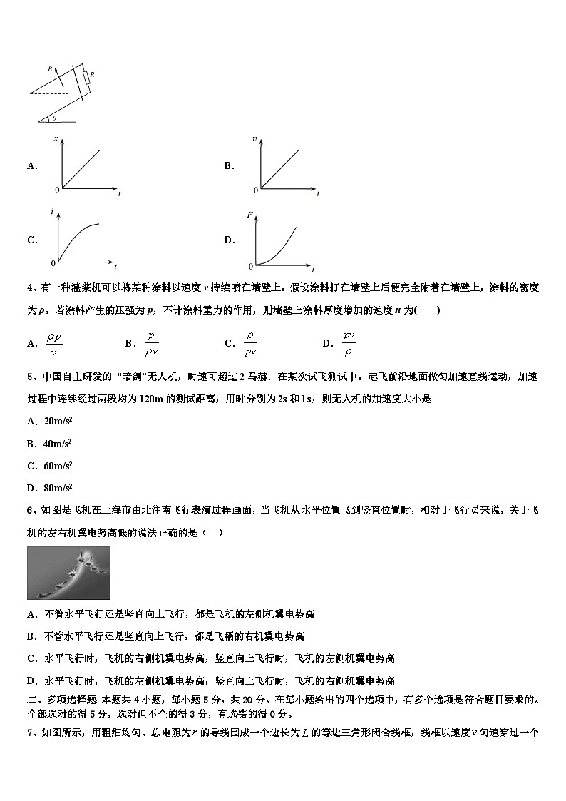 2024届广西省高三上期末物理试题试卷第2页
