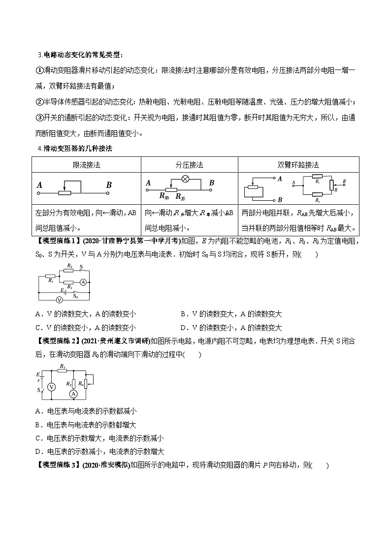 专题17 常见的电路模型-2024年新课标高中物理模型与方法02