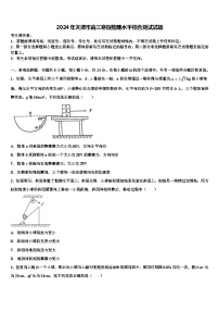 2024年天津市高三寒假物理水平综合测试试题