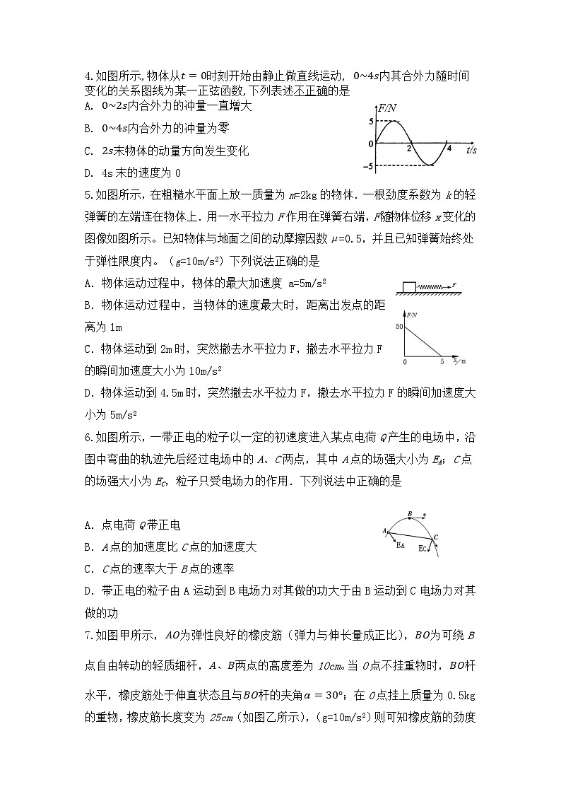 辽宁省六校2021-2022学年高三上学期期中联考物理试卷第2页