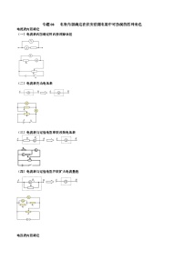2024年高考物理电学实验专题逐个击破专题03 电表内阻确定在伏安法测电阻中可以扮演的四个角色