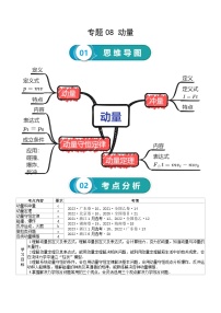 专题08 动量-高考物理一轮复习知识清单（全国通用）