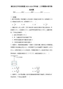 湖北省云学名校联盟2023-2024学年高二上学期期末联考物理试题