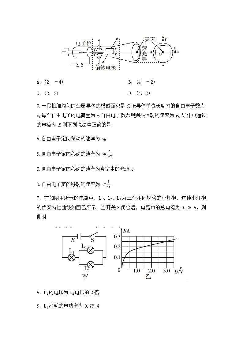 山西省阳泉市2020-2021学年高二上学期期末物理（理科）试题03