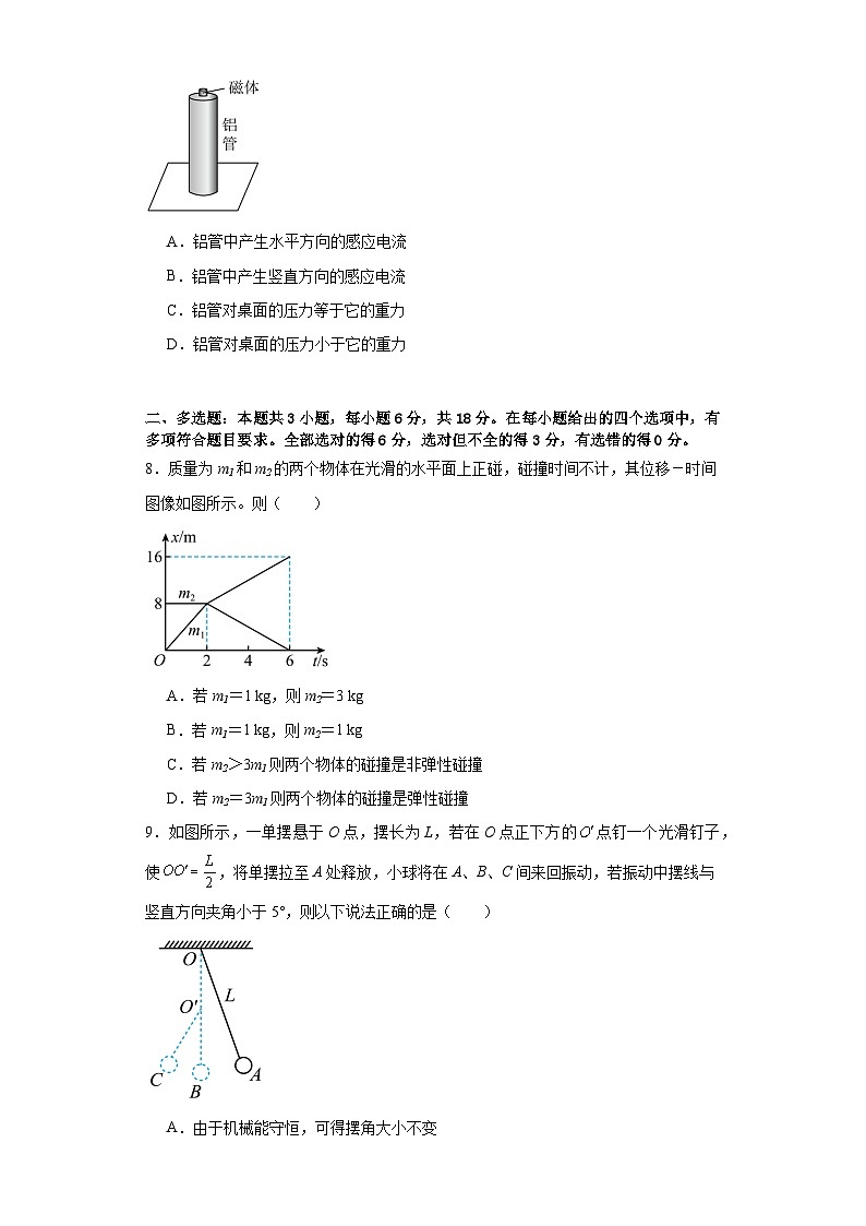 河北省保定市定州市第二中学2023-2024学年高二上学期2月期末物理试题第3页