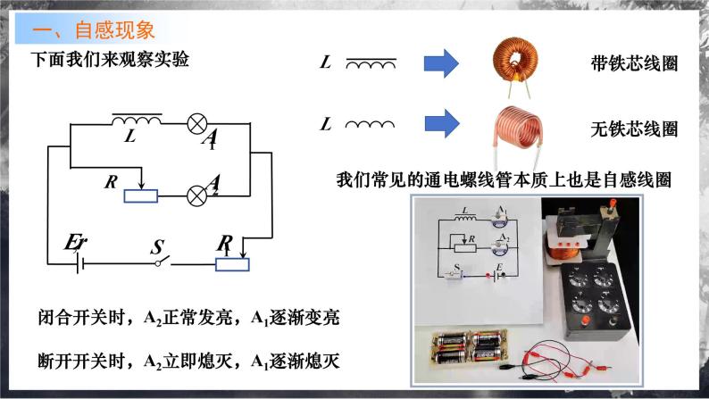 【沪科版物理】选择性必修二  7.1《自感现象和涡流现象》课件+同步练习03