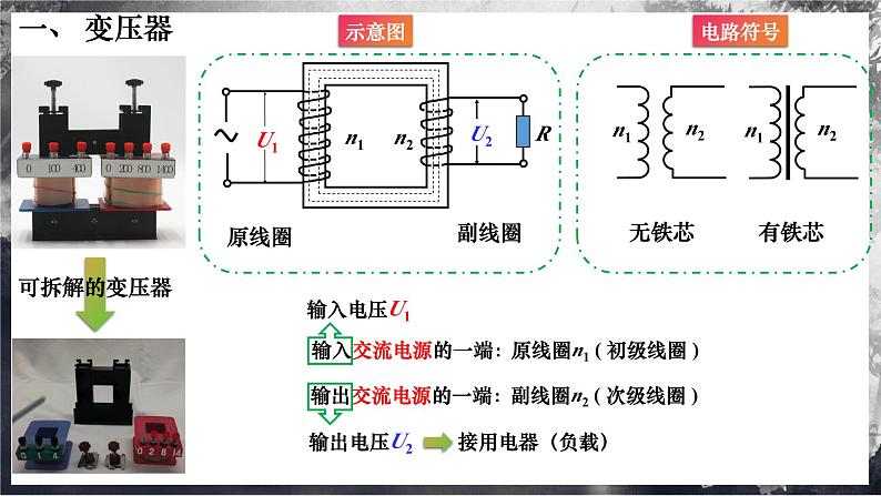 【沪科版物理】选择性必修二  7.3《变压器》第1课时  变压器的结构和原理   课件+同步练习05
