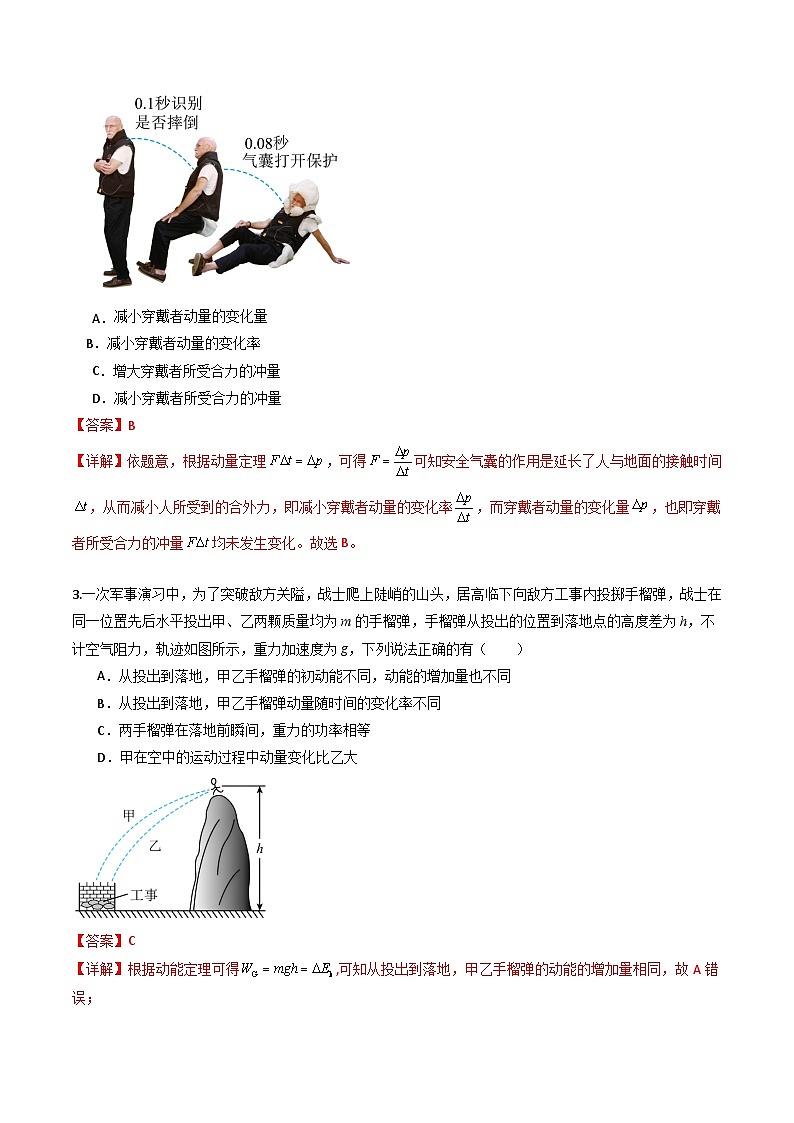 专题十三  《动量守恒定律》信息优化卷（基础A）-备战高考物理一轮复习单元信息优化AB卷02