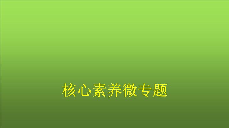 人教版（广西专用）高中物理选择性必修第一册核心素养微专题课件01