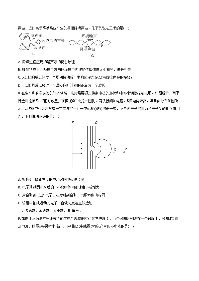 2023-2024学年广东省深圳市福田区红岭中学高二（上）期末物理试卷（含解析）03