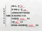 人教版（广西专用）高中物理必修第二册第8章机械能守恒定律章末知识体系构建课件