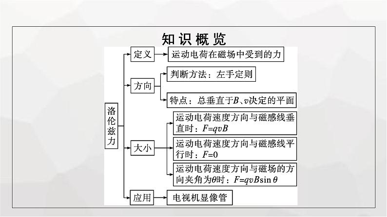 人教版（广西专用）高中物理选择性必修第二册第1章安培力与洛伦兹力2磁场对运动电荷的作用力课件05