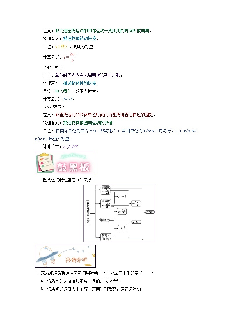 第六章第一节 圆周运动（解析版）第2页