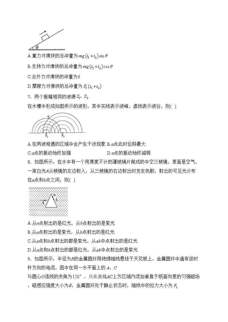 2024年春高二物理人教版开学检测卷（A卷）(含答案)第3页