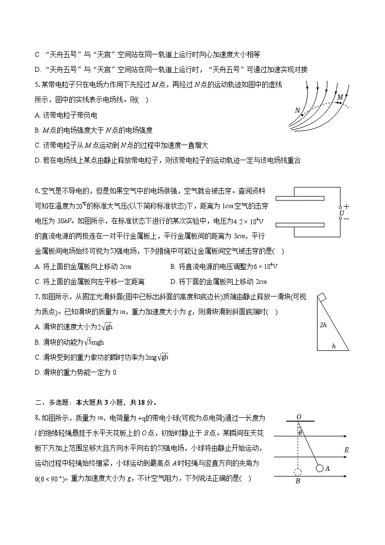 2022-2023学年陕西省西安市临潼区高一（下）期末物理试卷（含详细答案解析）02
