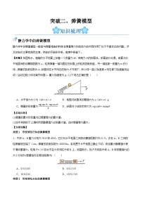 备战2024年高考物理一轮重难点复习讲义 突破02+ 弹簧模型【全攻略】