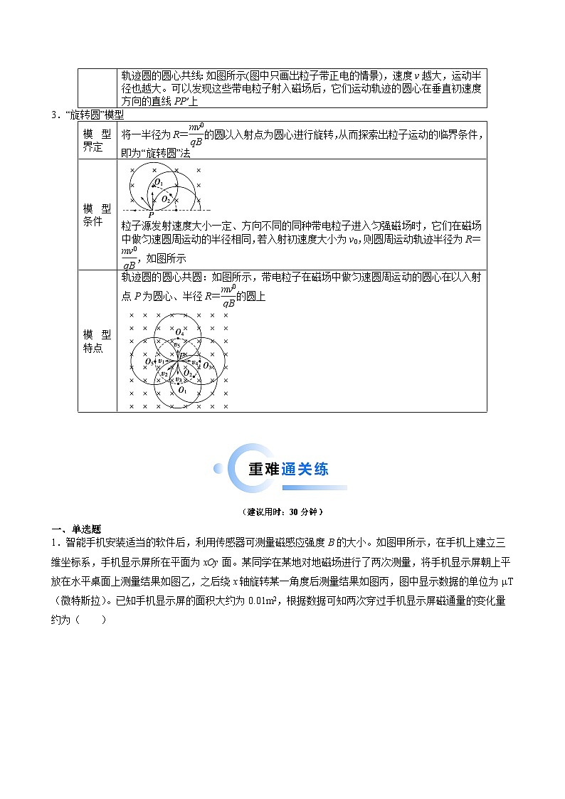 重难点10 磁场（原卷版）第3页