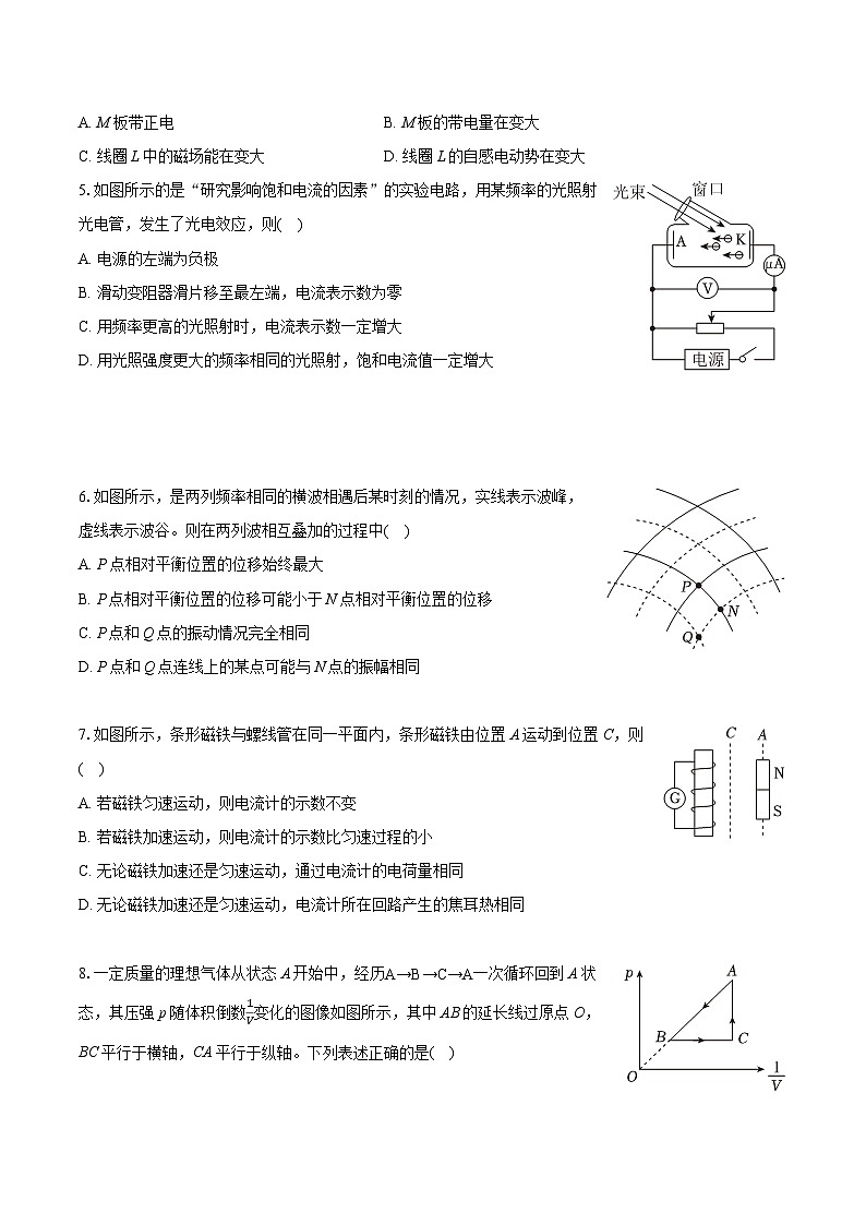 2022-2023学年江苏省常州市高二（下）期末物理试卷（含详细答案解析）02