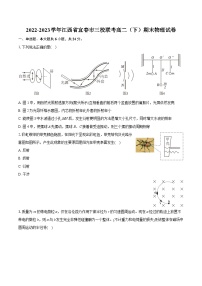 2022-2023学年江西省宜春市三校联考高二（下）期末物理试卷（含详细答案解析）