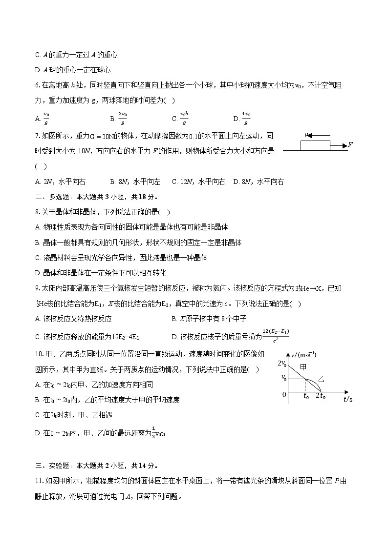 2022-2023学年辽宁省鞍山市协作校高二（下）期末物理试卷（B卷）（含详细答案解析）02