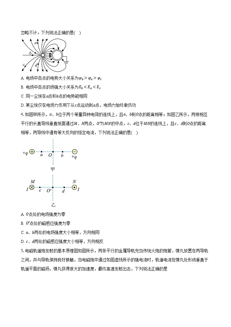 2023-2024学年广东省揭阳市普宁市高二（上）期末考试物理试卷（含解析）第2页