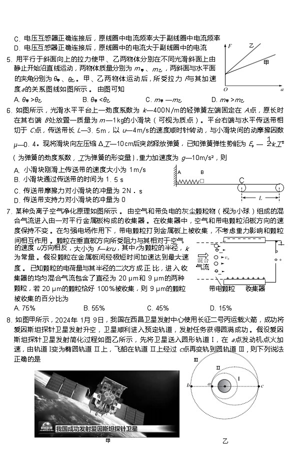 2024届江西省会昌中学等红色十校高三下学期2月联考试题 物理  解析版02