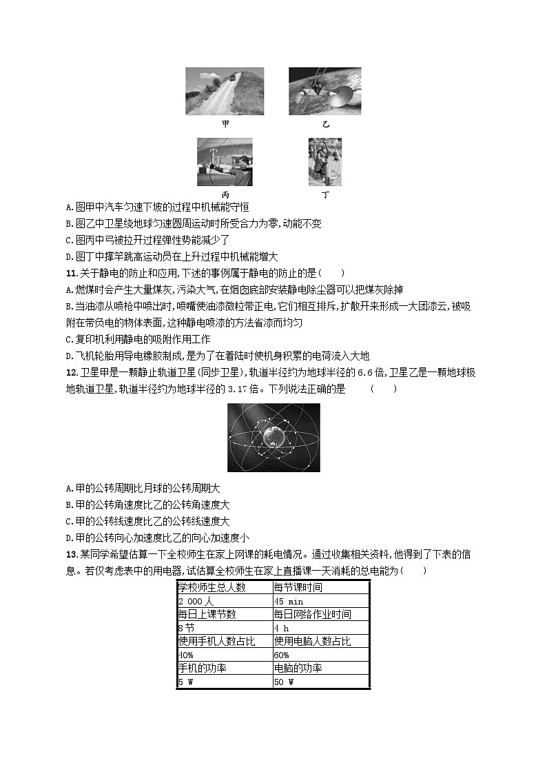 普通高中学业水平考试高考物理模拟检测卷2第3页