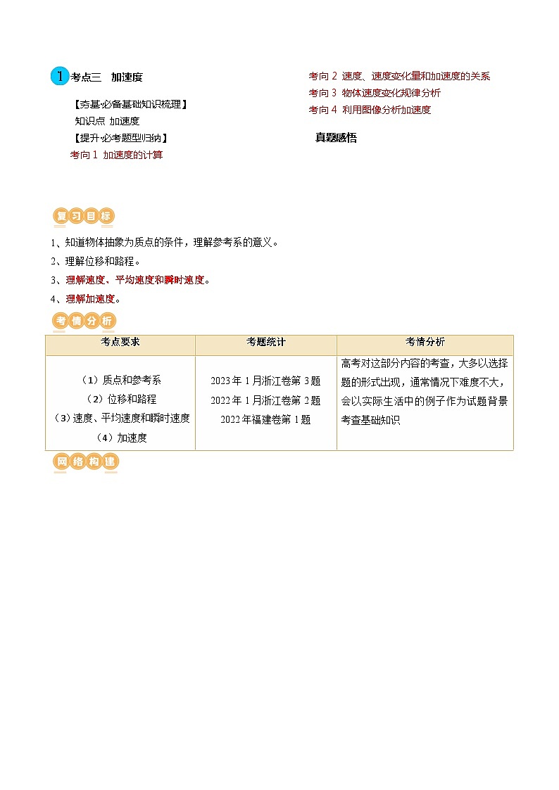 最新高考物理一轮复习【讲通练透】 第01讲  运动的描述（讲通）02