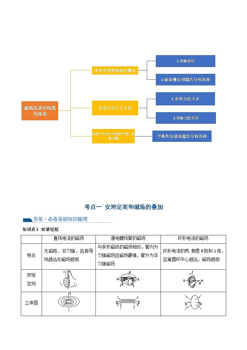 第49讲 磁场及其对电流的作用（讲通）（学生版）第3页