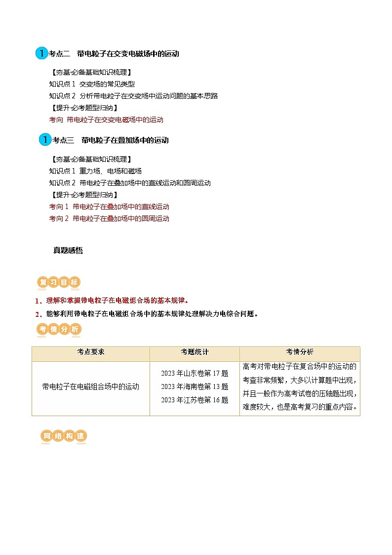 第53讲 带电粒子在复合场中的运动（讲通）（学生版）第2页