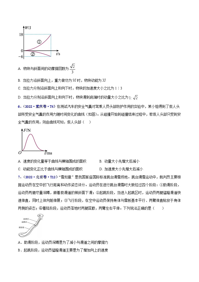 专题08 动量及其守恒定律（原卷版）第3页