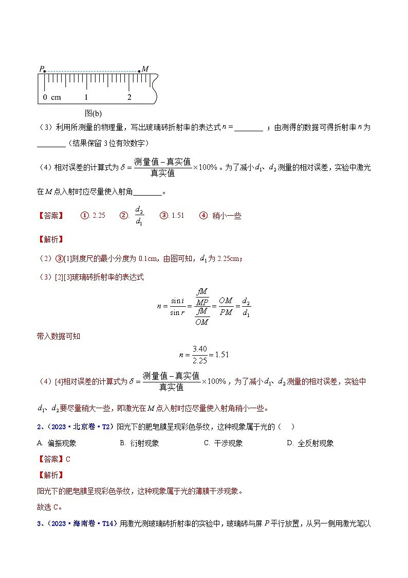 专题17 光学（解析版）第2页
