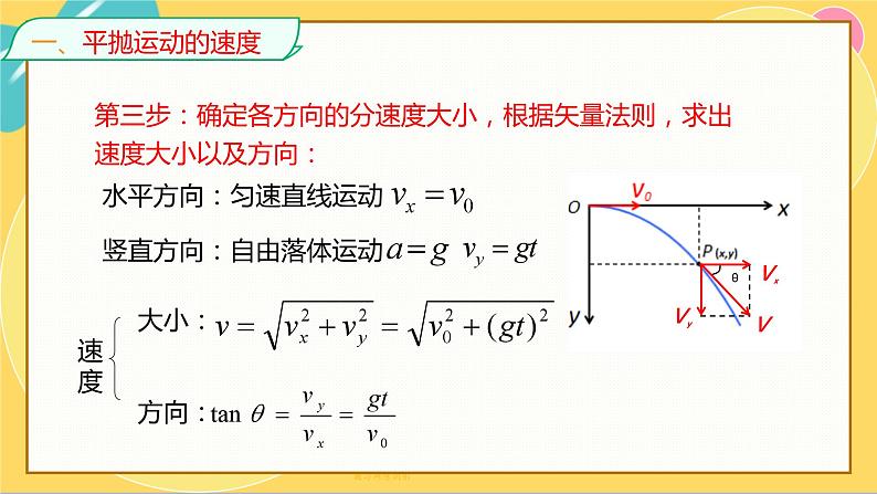 5.4抛体运动的规律第8页