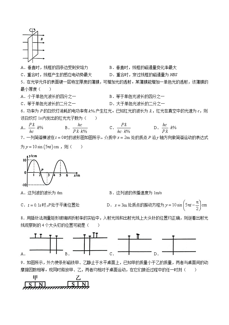 2024届江苏省新高考高三下学期2月大联考物理试题（Word版）第2页