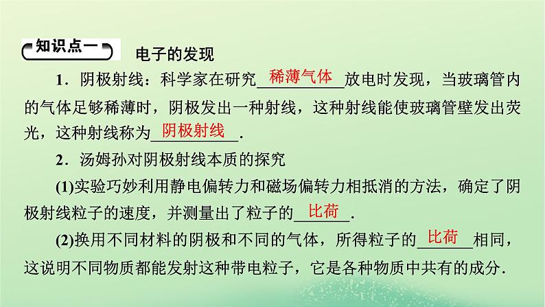 2024春高中物理第四章原子结构和波粒二象性3原子的核式结构模型课件（人教版选择性必修第三册）05