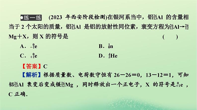 2024春高中物理第五章原子核2放射性元素的衰变课件（人教版选择性必修第三册）第8页