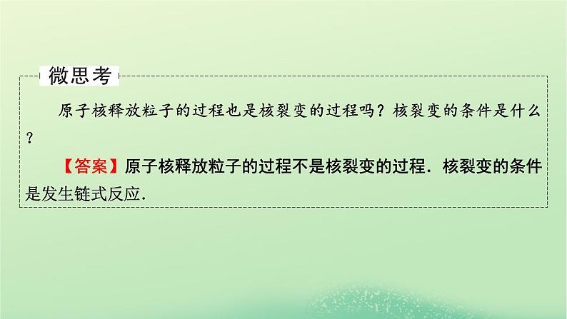 2024春高中物理第五章原子核4核裂变与核聚变课件（人教版选择性必修第三册）第7页