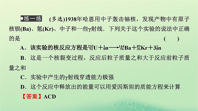 2024春高中物理第五章原子核4核裂变与核聚变课件（人教版选择性必修第三册）第8页