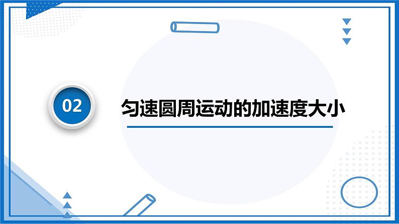 人教版2019必修第二册高中物理同步课件 6.3 向心加速度(课件)第8页