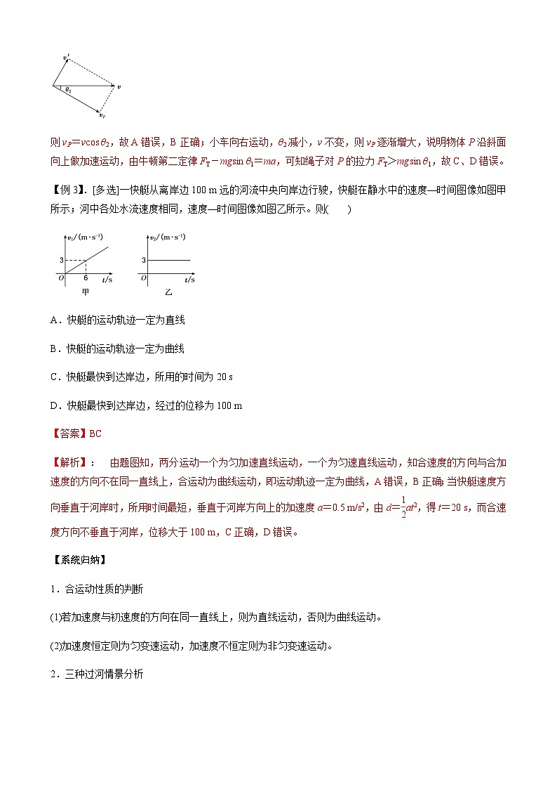 专题2.3 力与曲线运动（解析版）第3页