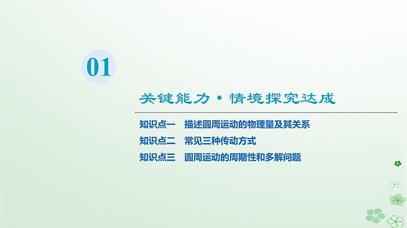 2024春高中物理第6章圆周运动1.圆周运动课件（人教版必修第二册）第3页