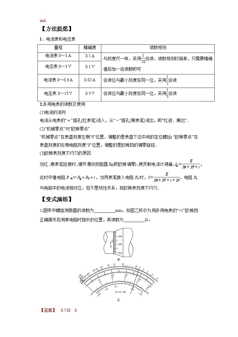 2024届新教材新高考二轮复习 专题19 电学试验 题型归纳与变式训练（含解析）第3页
