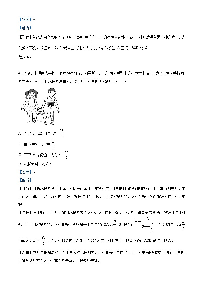 精品解析：海南省琼海市嘉积中学2023-2024学年高三上学期期末考试物理试题A卷（解析版）第2页
