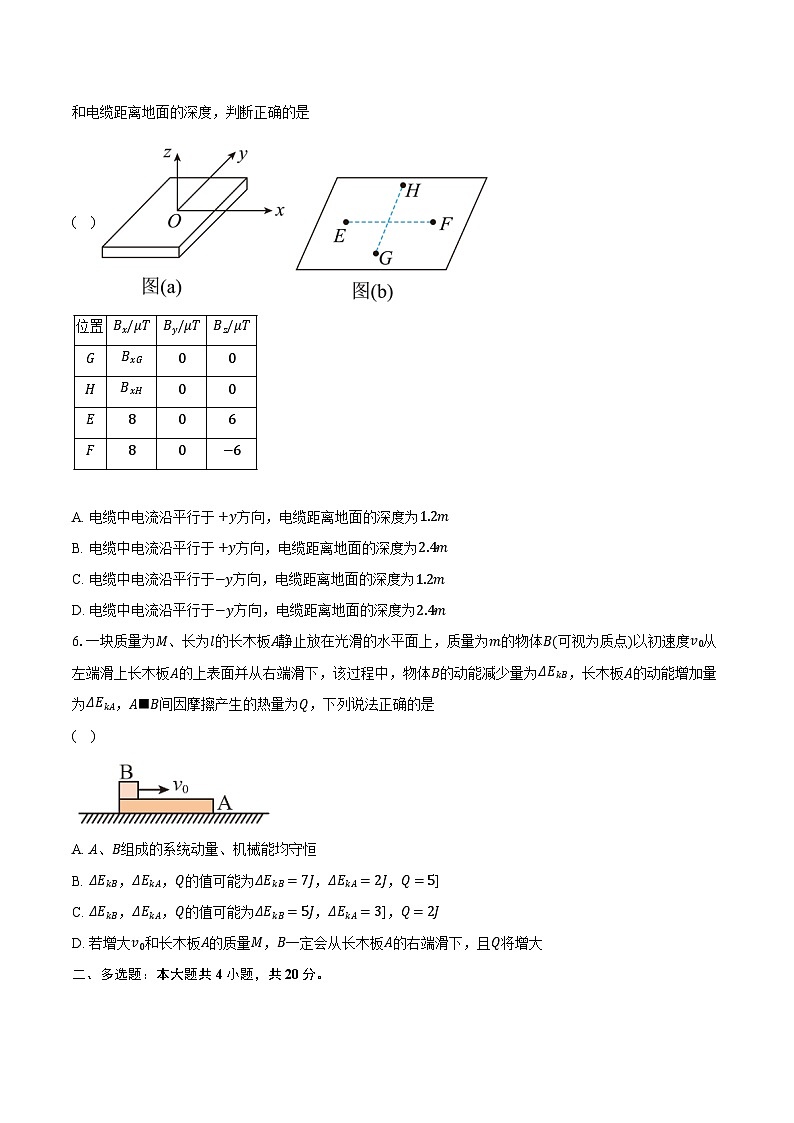 2023-2024学年湖南省九校联盟高三第二次联考物理试卷（含解析）03