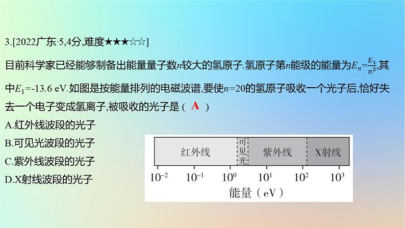 2025版高考物理一轮复习真题精练专题十六原子物理第39练原子结构课件第6页