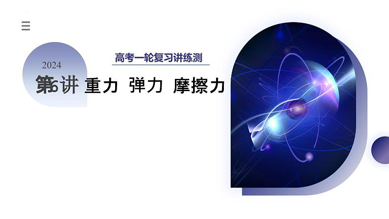 第06讲 重力 弹力 摩擦力（课件）-2024年高考物理一轮复习课件PPT（新教材新高考）03