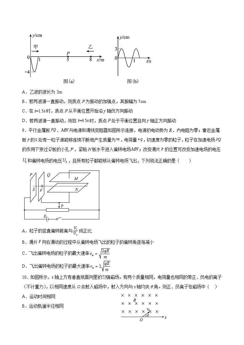 2023届河北省青龙满族自治县实验中学高三下学期3月月考物理试题（解析版）03