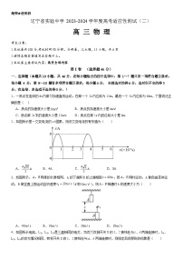 2024届辽宁省实验中学高三下学期二模物理试题