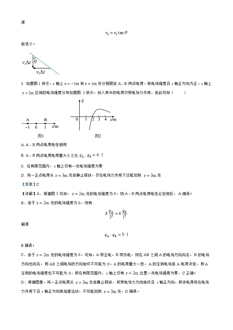 河南省周口市项城2023_2024高三物理上学期11月期中试题02