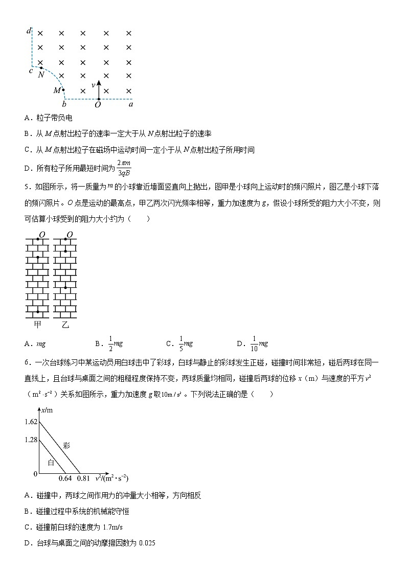 四川省成都市石室中学2023届高三下学期二诊物理模拟试题（Word版附解析）02